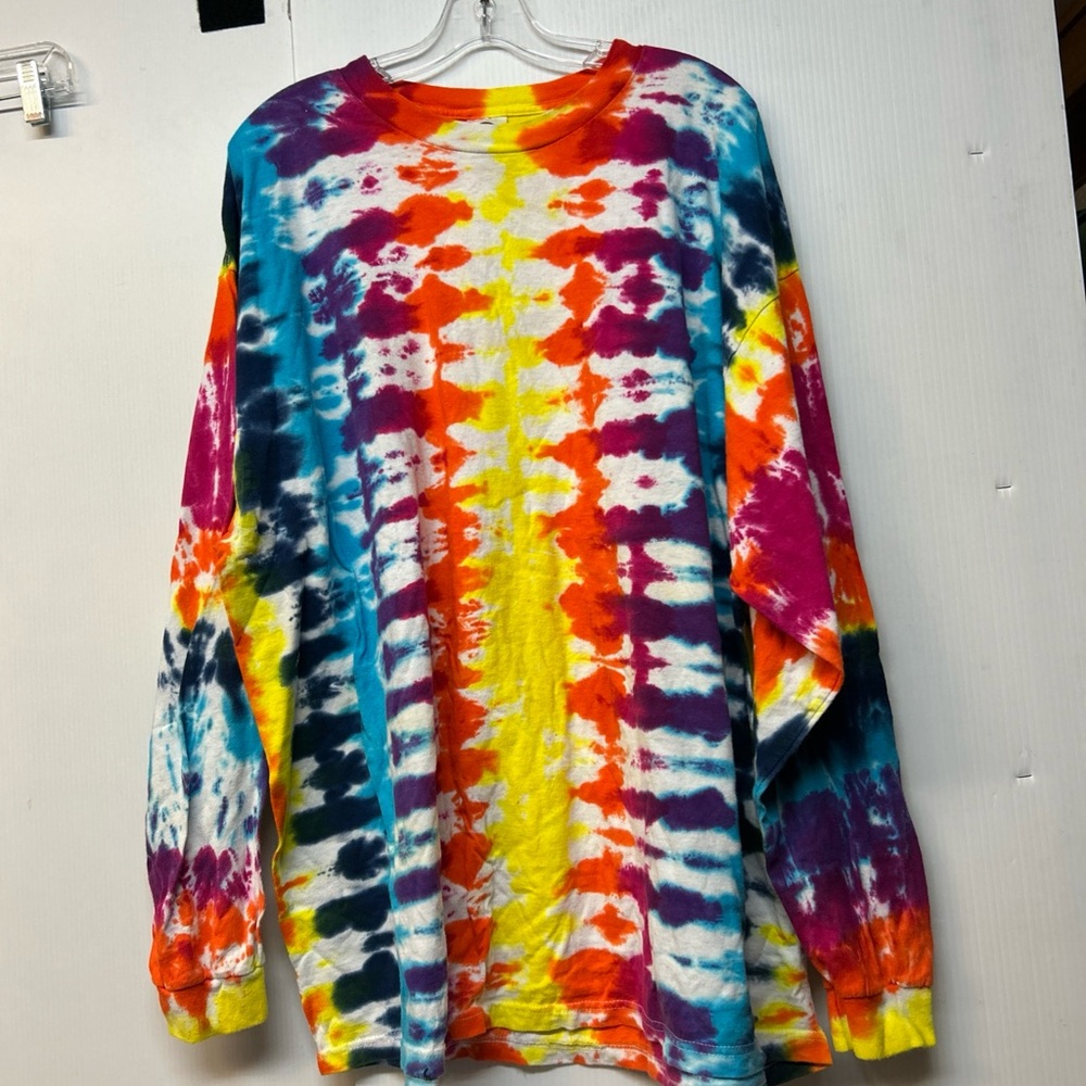 Delta Pro Weights Women’s 2XL   Tie Dye T-Shirt Boho Hippie Cozy